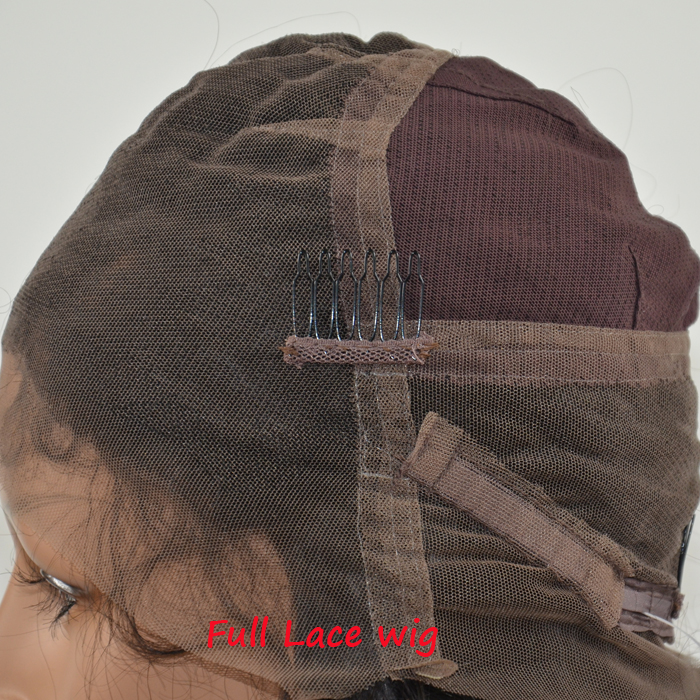 Lace front human hair wigs for black women full lace wig Brazilian human hair lace wigs HW0095